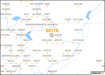 map of Gryta