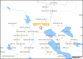 map of Gryttved