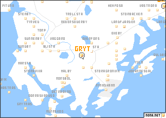 map of Gryt