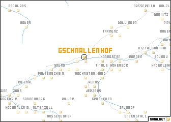 map of Gschnallenhof