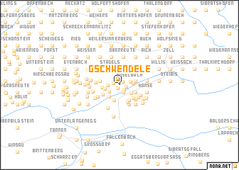 map of Gschwendele