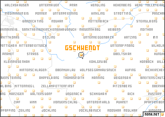 map of Gschwendt