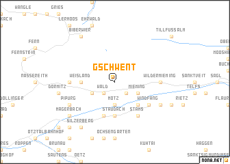 map of Gschwent