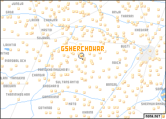 map of G Sher Chowar