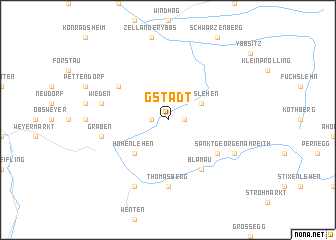 map of Gstadt