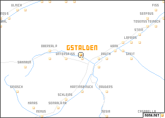 map of Gstalden