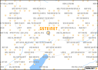 map of Gsteinet