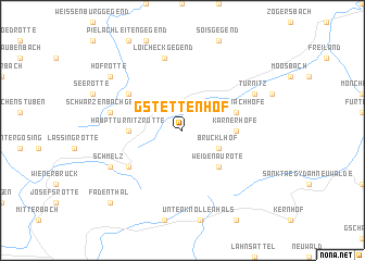 map of Gstettenhof