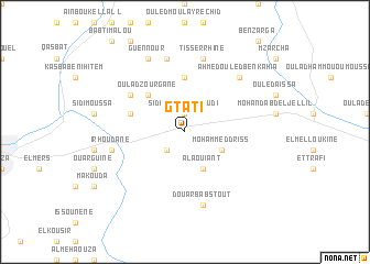 map of Gtati