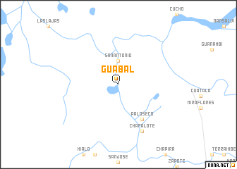 map of Guabal
