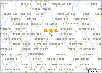 map of Guabal