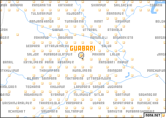 map of Guābāri