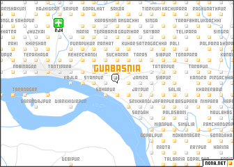 map of Guābāsnia