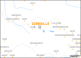 map of Guabidilla