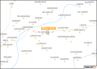 map of Guabina