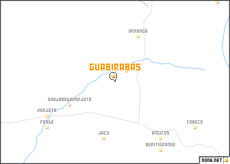 map of Guabirabas