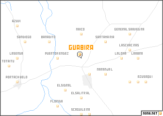 map of Guabira