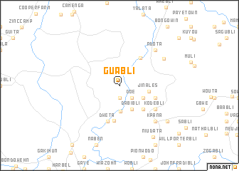 map of Guabli