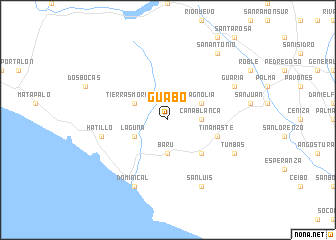 map of Guabo