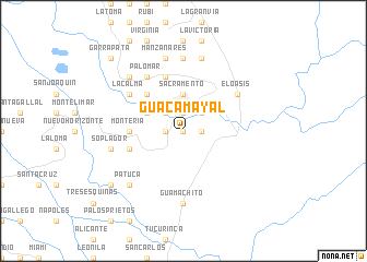 map of Guacamayal