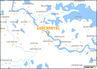 map of Guacamayal