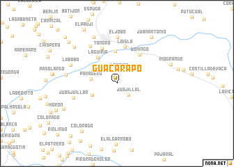 map of Guacarapo