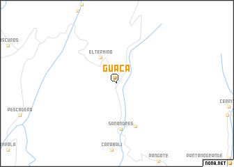 map of Guaca