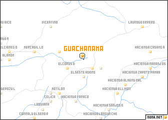 map of Guachanamá