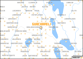 map of Guachapelí