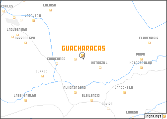 map of Guacharacas