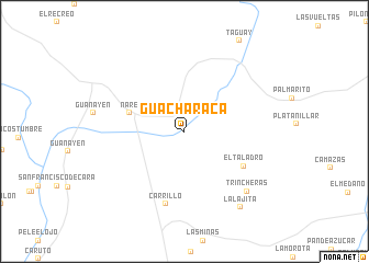 map of Guacharaca