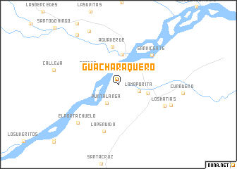 map of Guacharaquero