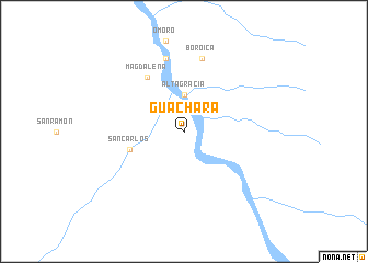 map of Guachara