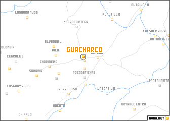 map of Guacharco