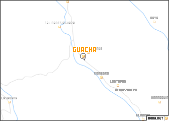 map of Guacha