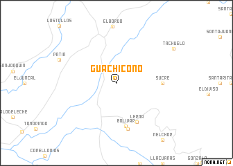 map of Guachicono