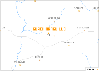 map of Guachinanguillo