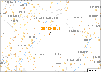 map of Guachiqui