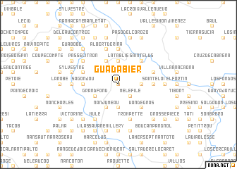 map of Guadabier