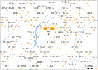 map of Guadabli