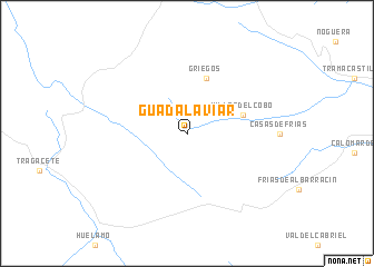 map of Guadalaviar