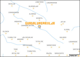 map of GuadalupePaxiljá