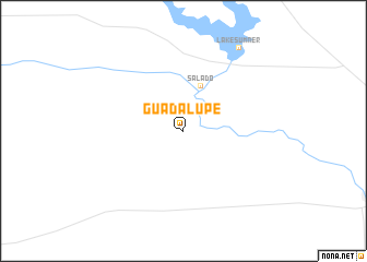 map of Guadalupe