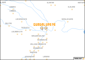 map of Guadalupe