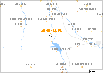 map of Guadalupe