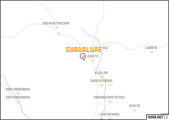 map of Guadalupe