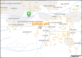 map of Guadalupe