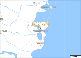 map of Guadalupe