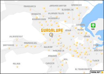 map of Guadalupe