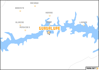 map of Guadalupe